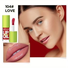 Color-changing Lipstick Jelly Lipstick Temperature-changing Lipstick Moisturizing Moisturizing Glossy Lipstick Lip Glaze Lip Primer - #104