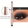 12 Color Eyeshadow Stick Eyeliner Pen, Highlighter Glitter Pearly Shimmer Matte Eyeshadow Pen, Eye Makeup Brightening Stick - No. 11 Color