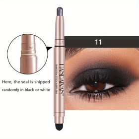12 Color Eyeshadow Stick Eyeliner Pen, Highlighter Glitter Pearly Shimmer Matte Eyeshadow Pen, Eye Makeup Brightening Stick - No. 11 Color