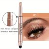 12 Color Eyeshadow Stick Eyeliner Pen, Highlighter Glitter Pearly Shimmer Matte Eyeshadow Pen, Eye Makeup Brightening Stick - No. 3 Color