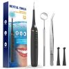 Electric Sonic Dental Calculus Remover Whitener Scaler LED Display Tooth Cleaner Rechargeable Tartar Tool Whitening Teeth Care - Type C