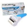 Stainless Ice Roller Body Face Facial Cold Gel Cooling Therapy Massager Skin Rejuvenation - Blue