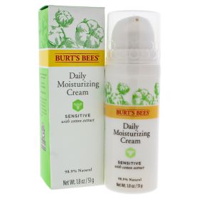 Sensitive Daily Moisturizing Cream by Burts Bees for Unisex - 1.8 oz Cream - Unisex - 1.8 oz