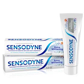 Sensodyne Extra Whitening Sensitive Toothpaste;  4 oz;  2 Pack - Sensodyne