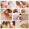 Electric Nail Drill Sander Nail Manicure Machine Mill For Manicure With Light Art Pen Tools For Gel Removing 24hShipping Fast - Pink