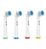 Compatible with Oral-B Toothbrush Replacement Heads For Oral-b Toothbrush Heads 4 PCS - White