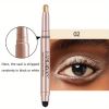 12 Color Eyeshadow Stick Eyeliner Pen, Highlighter Glitter Pearly Shimmer Matte Eyeshadow Pen, Eye Makeup Brightening Stick - No. 9 Color