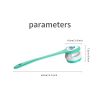 Multifunctional Electric Bath Brush with Long Handle for Exfoliating and Cleansing - Perfect for Mud Rubbing and Showering - Green