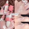 Brightening Fairy Highlighter Powder - Full Body Contouring and Clavicle Pearlescent Patting Powder for Face and Eye - 2# Pink Flash