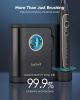 Electric Toothbrush Rechargeable Wireless UV Sanitizing Travel Case, Sonic Electric Toothbrush USB Waterproof IPX7 - Black