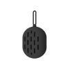 1 Pack Beauty Egg Silicone Storage Bag Dryer Cosmetics Makeup Loofah Puff Rack Storage Box Shelf Storage Tool - Black