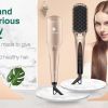 Miropure™ 2-in-1 Ionic Enhanced Hair Straightener Brush (The product has a risk of infringement on the Amazon platform) - as picture