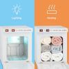 5L Mini Towel Warmer Hot Cabinet Beauty Salon Spa Nail Facial Skin Home Hotel Health Care Facial Fast Heating White - as picture