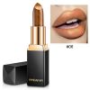 Mermaid Shiny Lipsticks - 9 Colors, Metallic Pearly Temperature Changing Lipsticks with Long Lasting Shimmer and Glitter - 05#