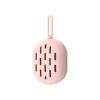 1 Pack Beauty Egg Silicone Storage Bag Dryer Cosmetics Makeup Loofah Puff Rack Storage Box Shelf Storage Tool - Pink