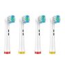 Compatible with Oral-B Toothbrush Replacement Heads For Oral-b Toothbrush Heads - White