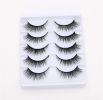 5Pairs Soft Fake Eyelashes Handmade Thick Wispy 3D Faux Mink Eyelash Natural Long Lashes Winged Lash Wholesale Eyelash Extension - 3D10