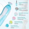 Electric Nail Trimmer for Newborn Baby Portable Newborn Nail Care Set Infant Kids Manicure Set Manicure Quiet Nail Trimmer - Blue