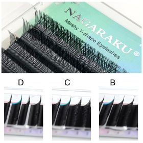 Thick Natural Mesh Woven Artificial Eyelashes (Option: 0.07D-10mm)